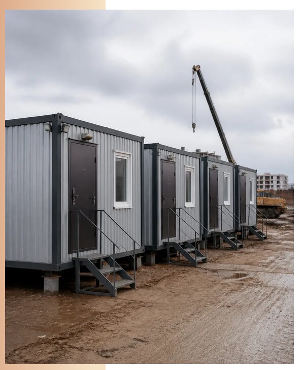 Бытовки для вахтовиков в Губкине изготовление и аренда