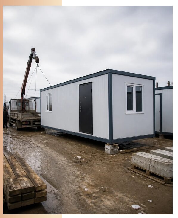 Бытовки 6 на 3 в Губкине изготовление, аренда и доставка